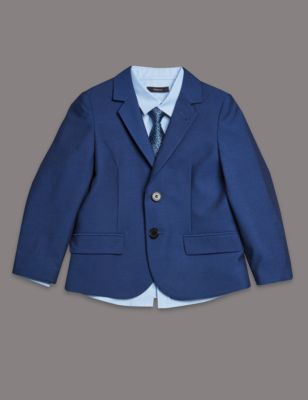 3 Piece Blazer, Shirt & Tie Outfit &#40;1-7 Years&#41;